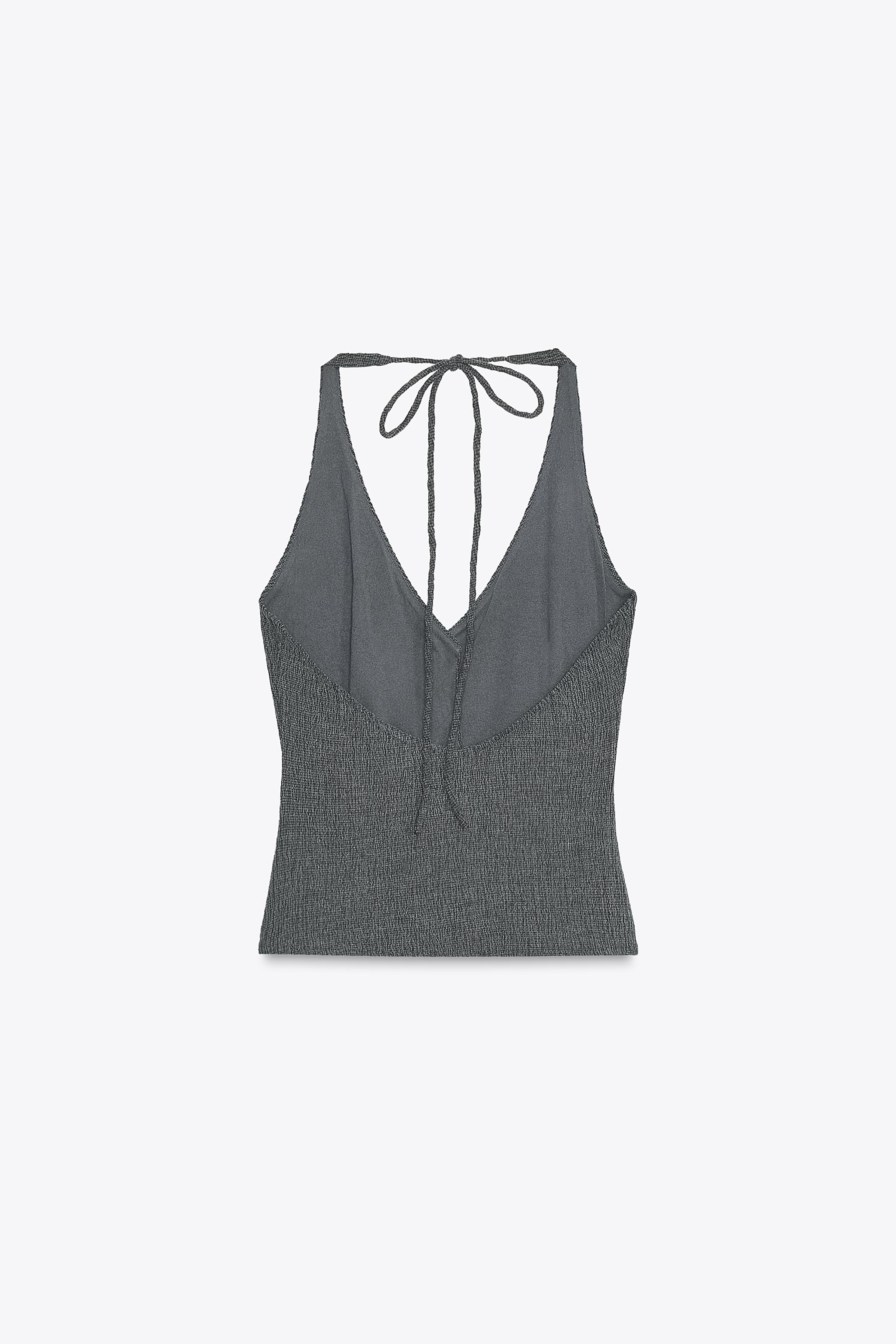 TEXTURED VEST TOP